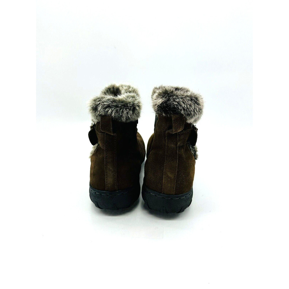 Khombu Lindsey Waterproof Suede Ankle Boots-Brown, US 7M *USED* - Picture 8 of 11